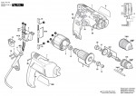 Bosch 0 601 145 165 Gbm 6 Drill 230 V / Eu Spare Parts
